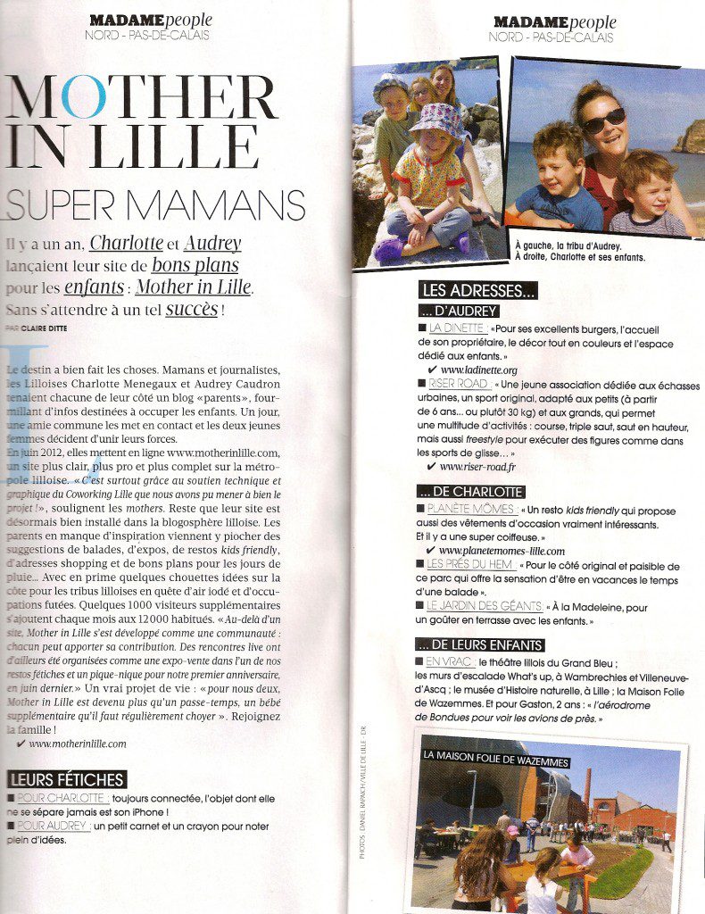 Article Figaro Madame