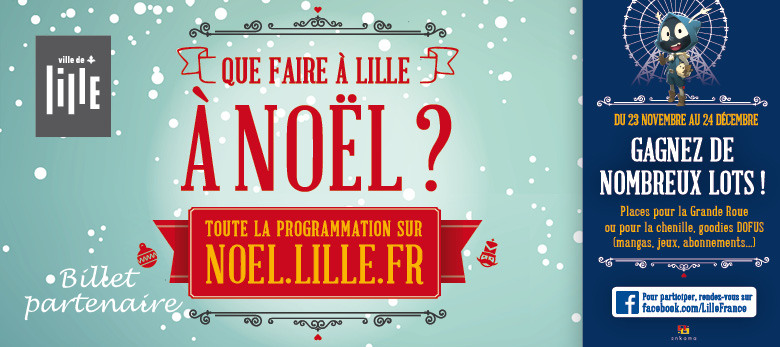 Jeu Concours Noël Ville de Lille 2015
