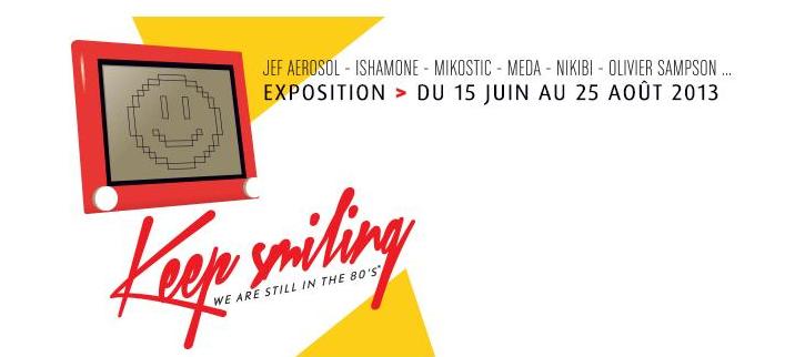 affiche keep smilingOK