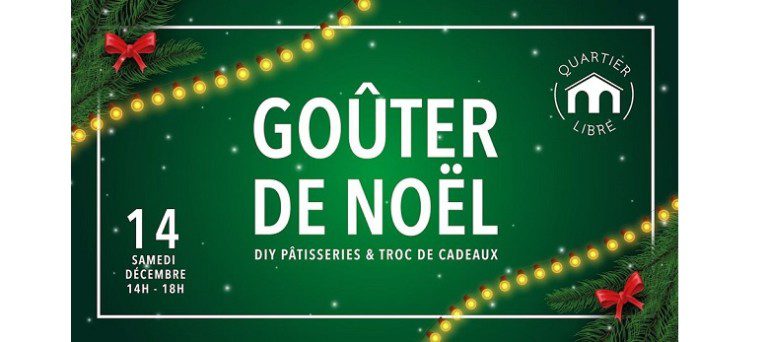 Gouter de noel quartier libre